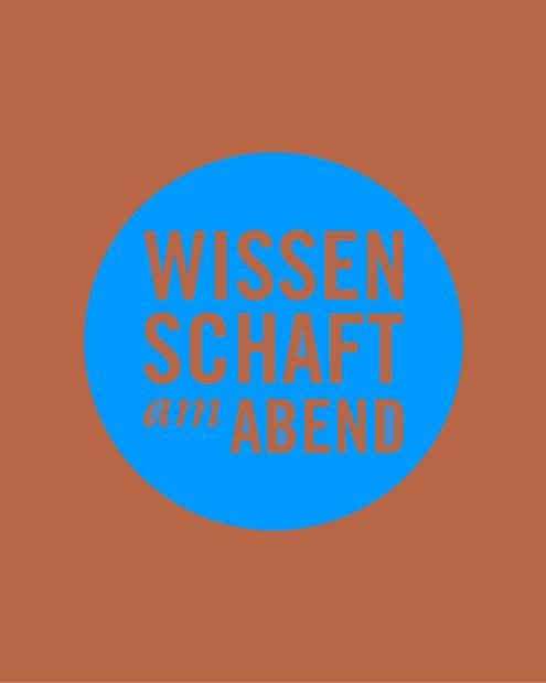 Grafische Darstellung der Reihe „Wissenschaft am Abend“