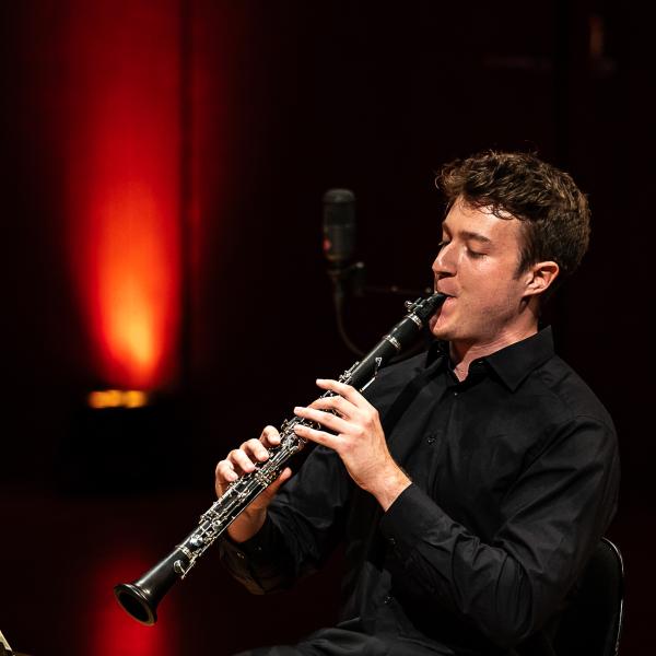 Paul Kreitz, Klarinette beim Jubiläumskonzert 70 Jahre Gesellschaft der Freunde