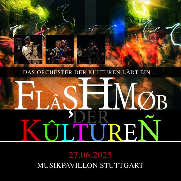 Plakat Flashmob der Kulturen