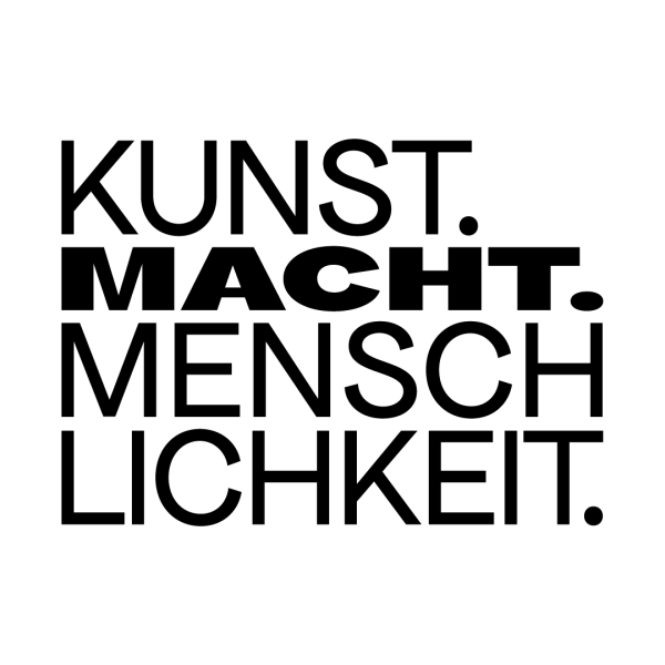 Websiteheader zum Aktionstag KUNST.MACHT.MENSCHLICHKEIT.