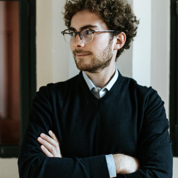 Porträt des Studenten Nicola Dolci.