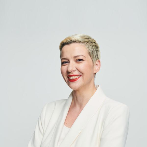 Portrait von Maria Kalesnikava