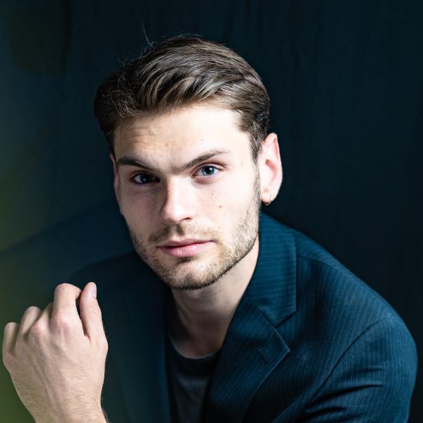 Portrait des Studenten Paul Frey.