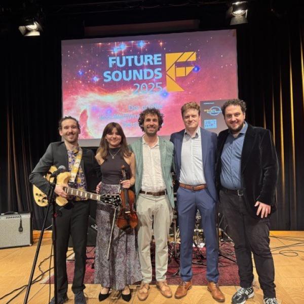 Gruppenfoto mit dem Studenten Christoph Müller.