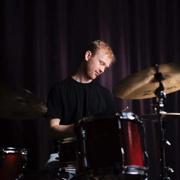 Portrait des Studenten Theo Wolf.