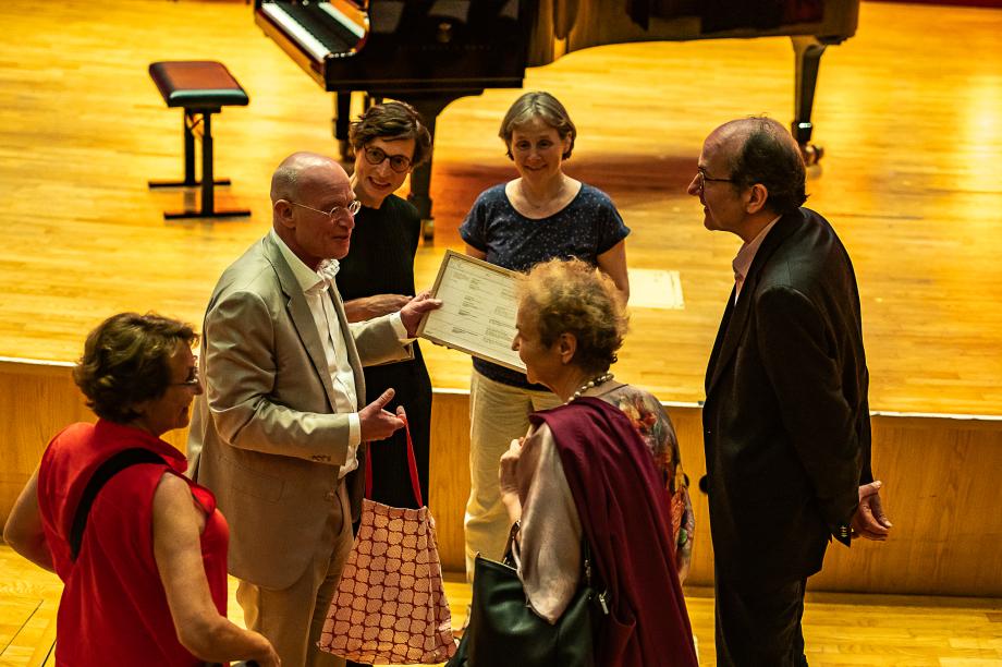 Susanne Weber-Mosdorf, Dr. Stefan Völker, Prof. Dr. Herta Däubler-Gmelin, Prof. Dr. Hendrikje Mautner-Obst,  Prof. Ulrike Wohlwender und Christof Wöhrle-Himmel