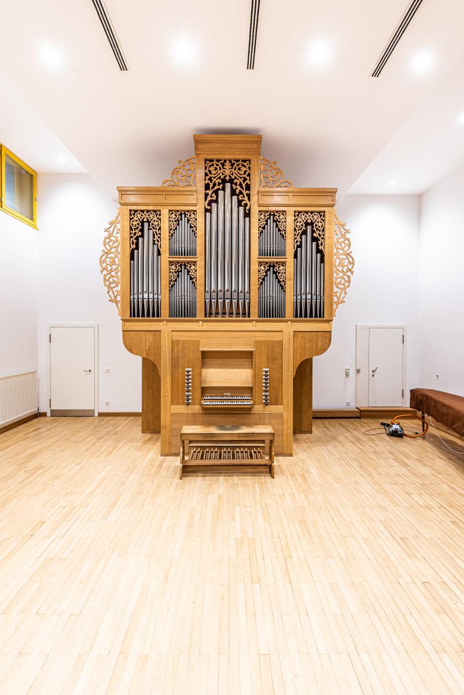 Orgel der HMDK Stuttgart.