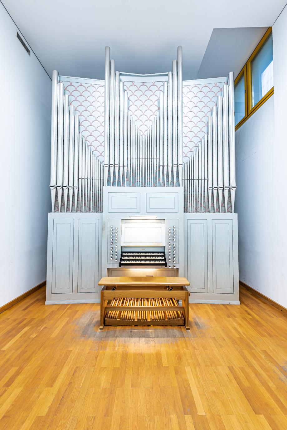 Orgel der HMDK Stuttgart.