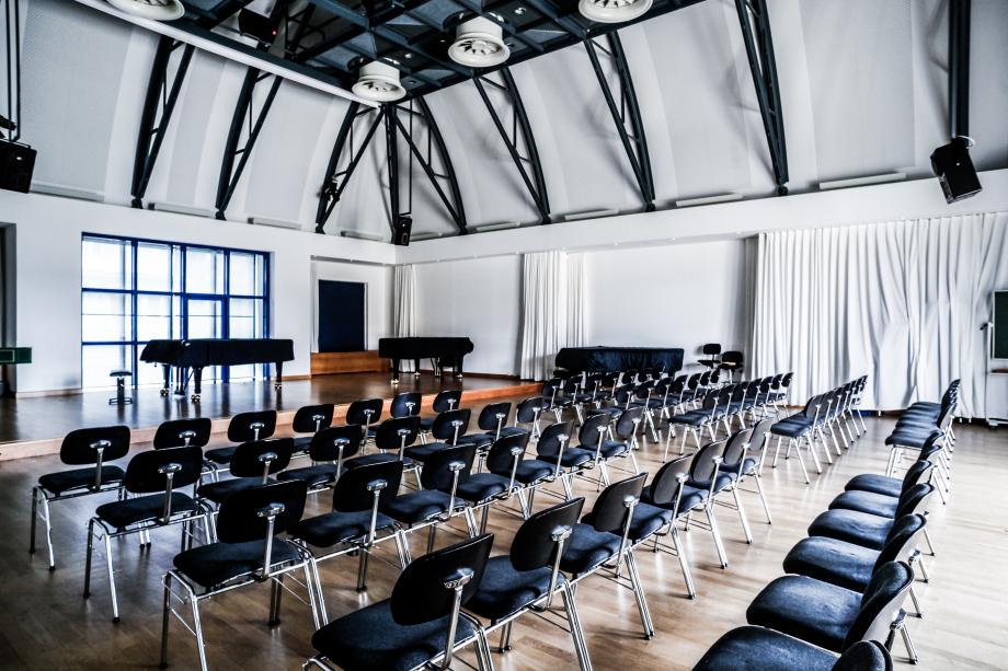 Orchesterprobenraum, ebenerdig zugänglich