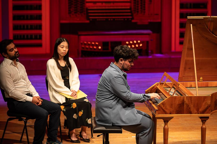 Students of the Bachelor of Music - Historical Keyboard Instruments