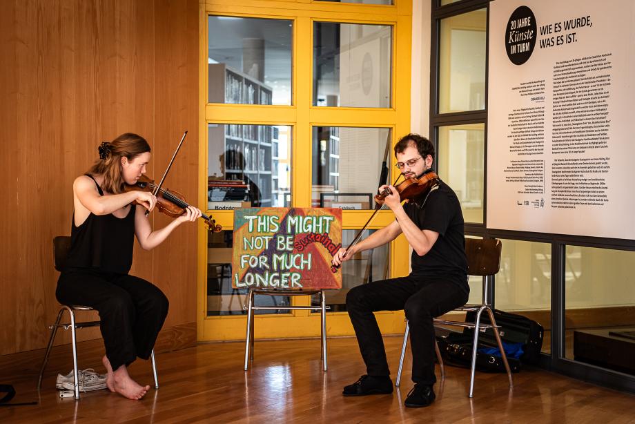 Students and teachers of the Bachelor of Music - Strings, Harp