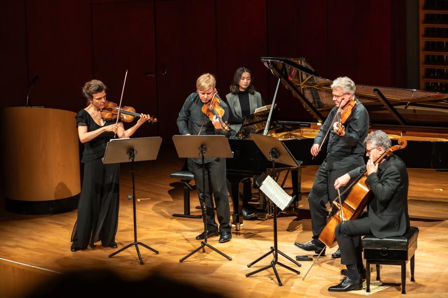 Students and teachers of the Bachelor of Music - Strings, Harp