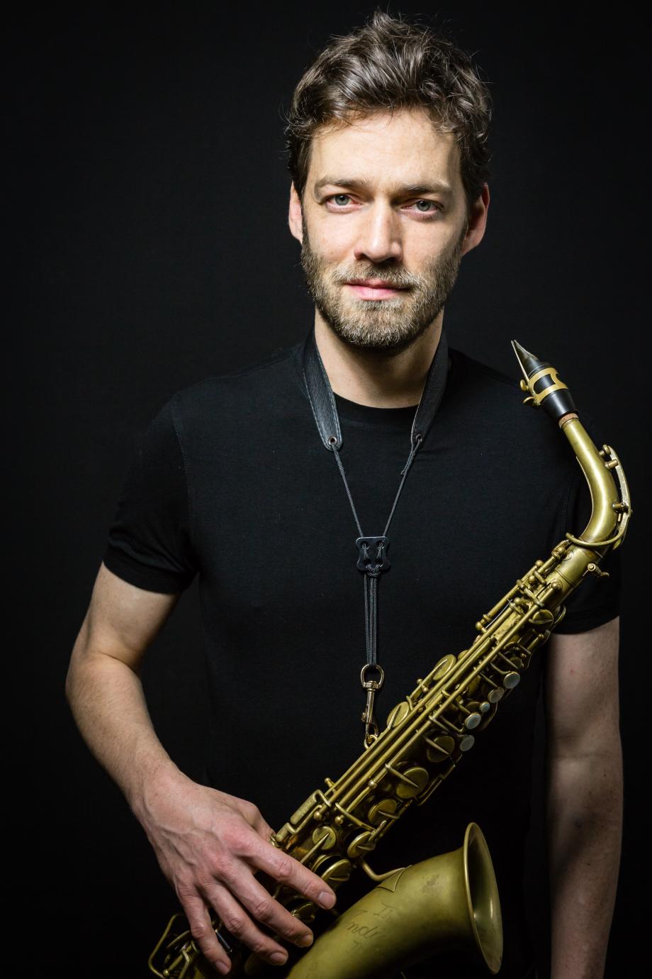 Musik für Jazz-Saxophon