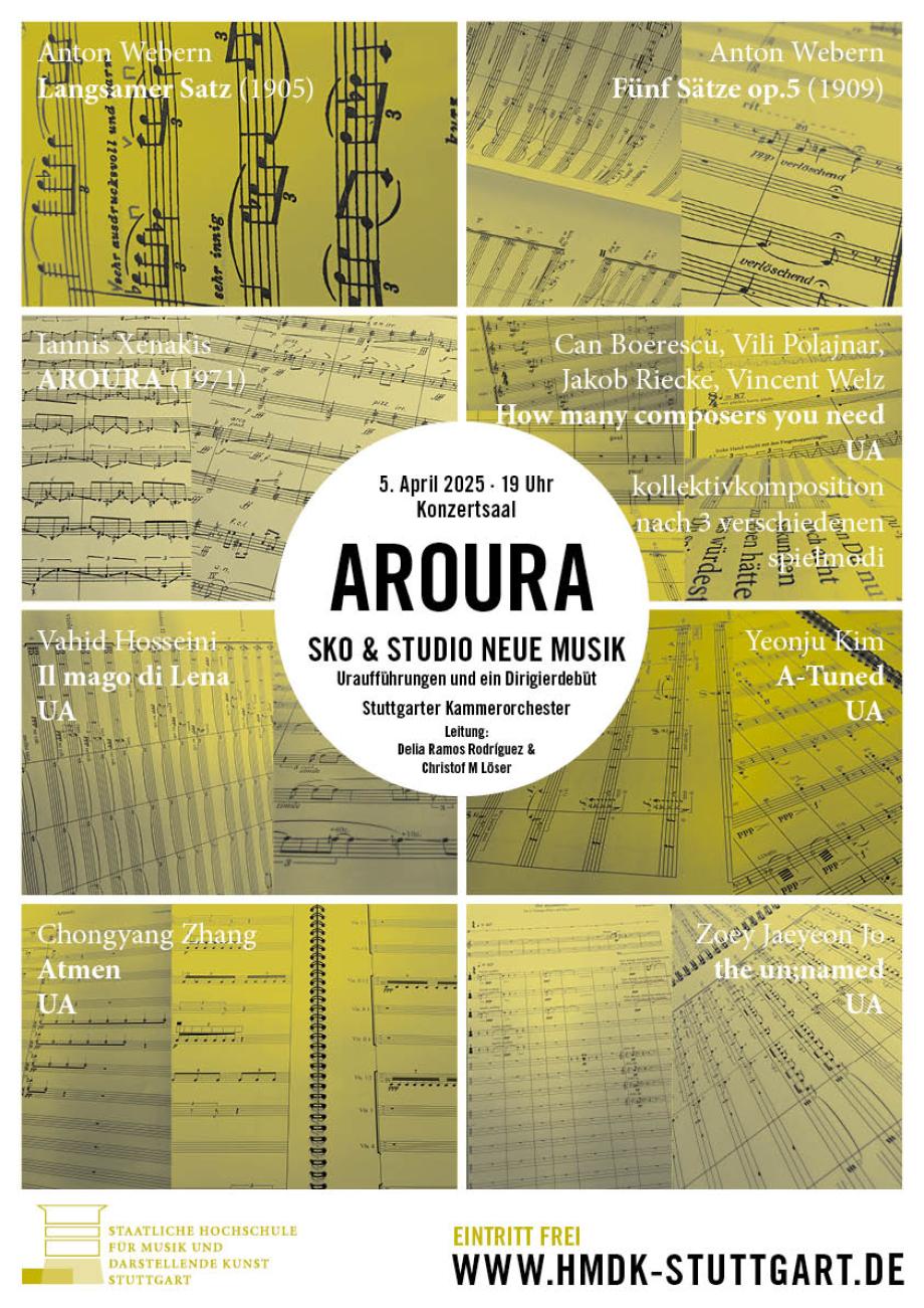 Plakat AURORA Apr. 2025