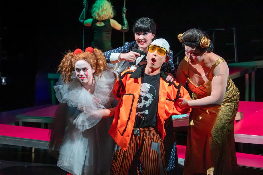 Szenenfoto aus der Oper Lulu