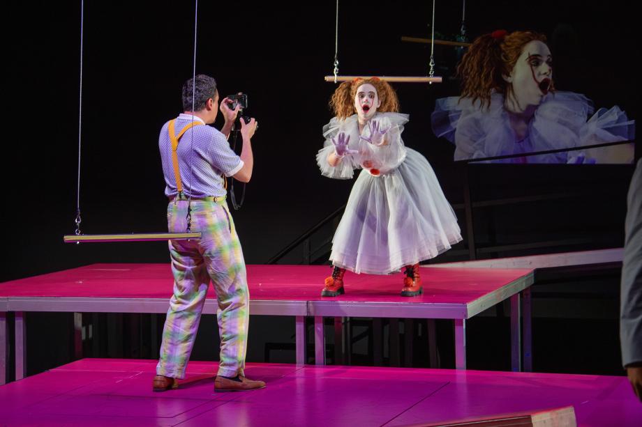 Szenenfoto aus der Oper Lulu