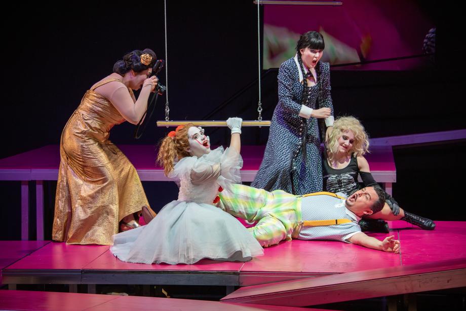 Szenenfoto aus der Oper Lulu