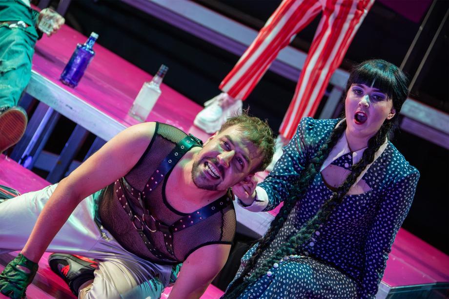 Szenenfoto aus der Oper Lulu