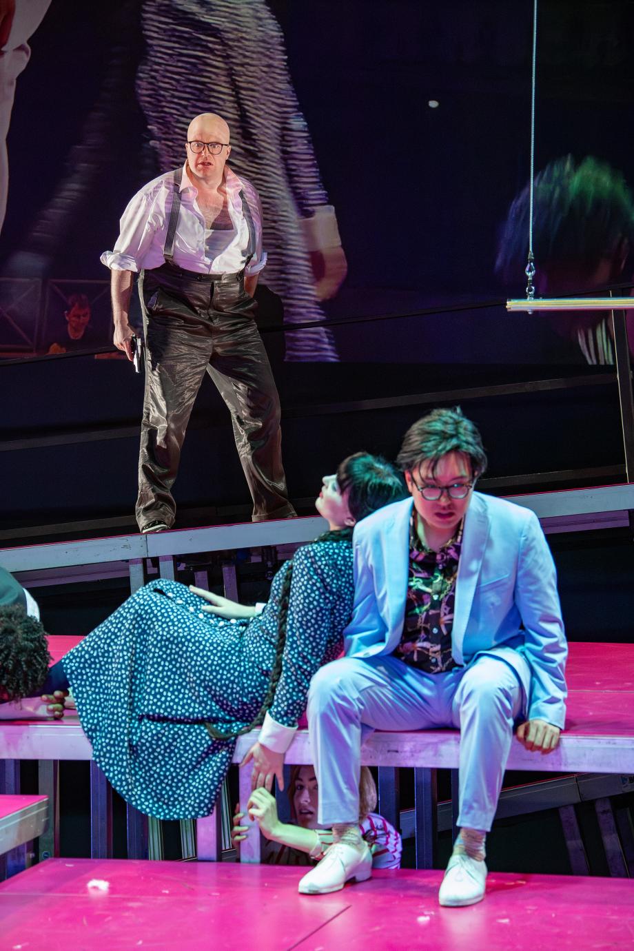 Szenenfoto aus der Oper Lulu