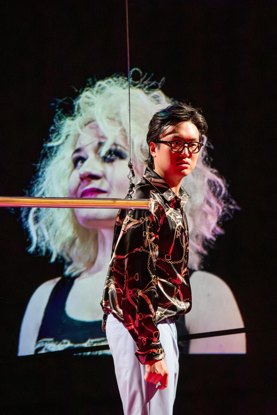 Szenenfoto aus der Oper Lulu