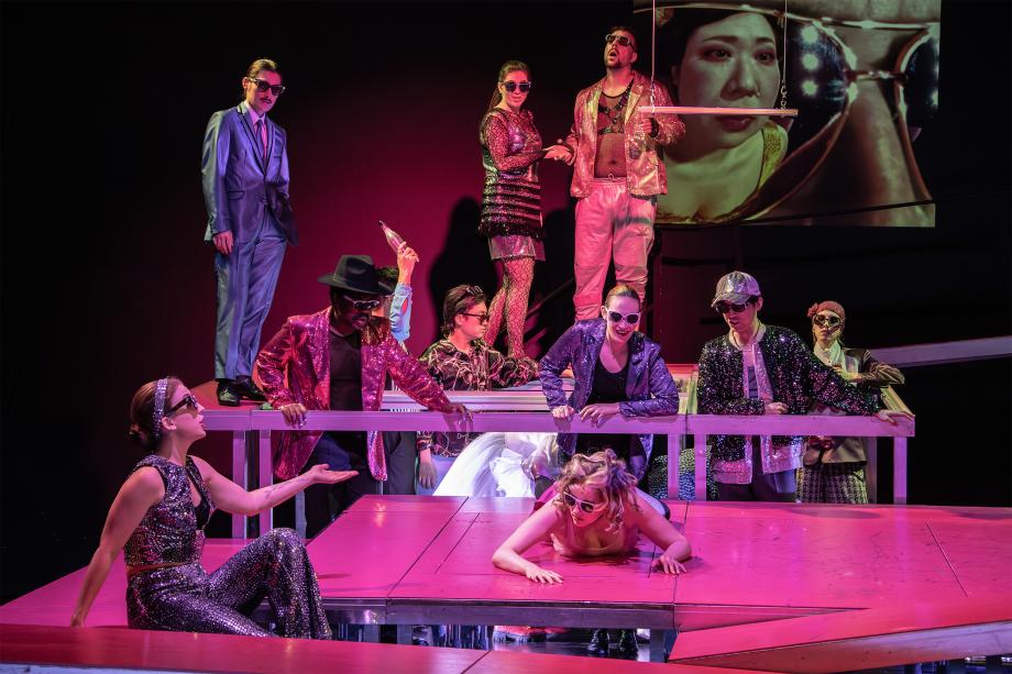 Szenenfoto aus der Oper Lulu