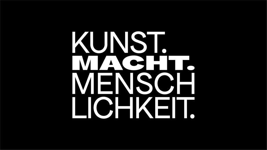 Websiteheader zum Aktionstag KUNST.MACHT.MENSCHLICHKEIT.