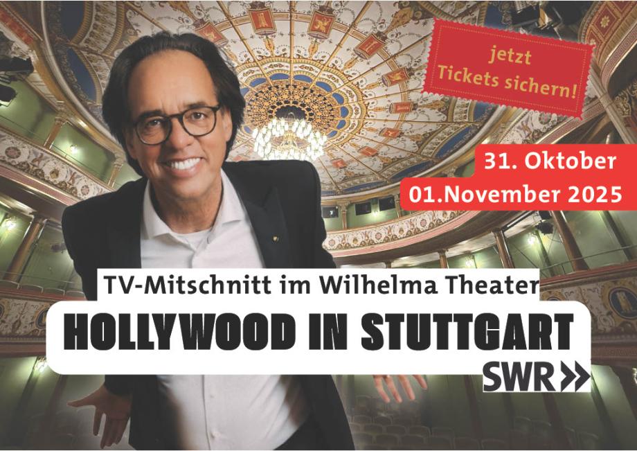 Plakat für Christoph Sonntags Programm im Wilhelma Theater