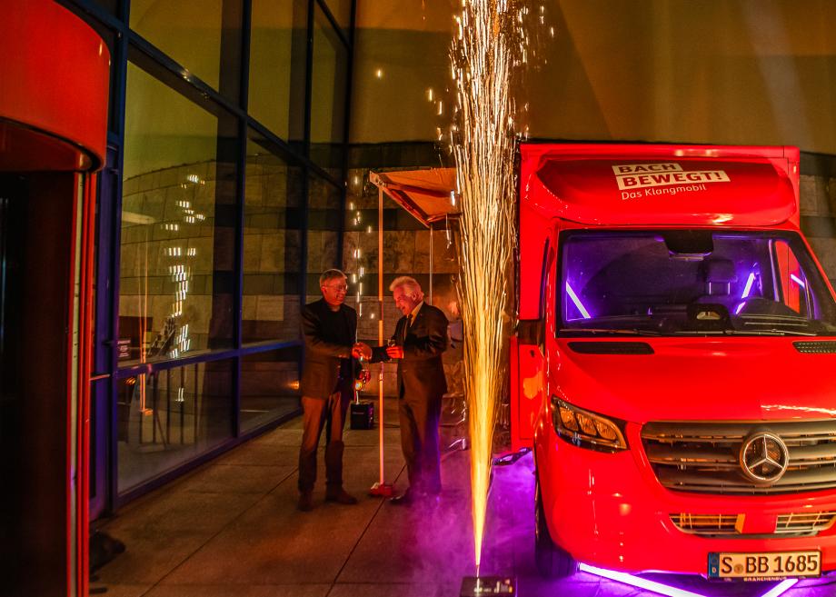 Impressionen der Eröffnung des Klangmobils im Dezember 2025