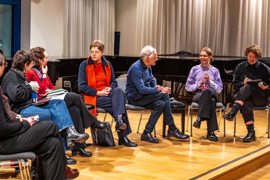 Die Gäste der Paneldiskussion im OPR