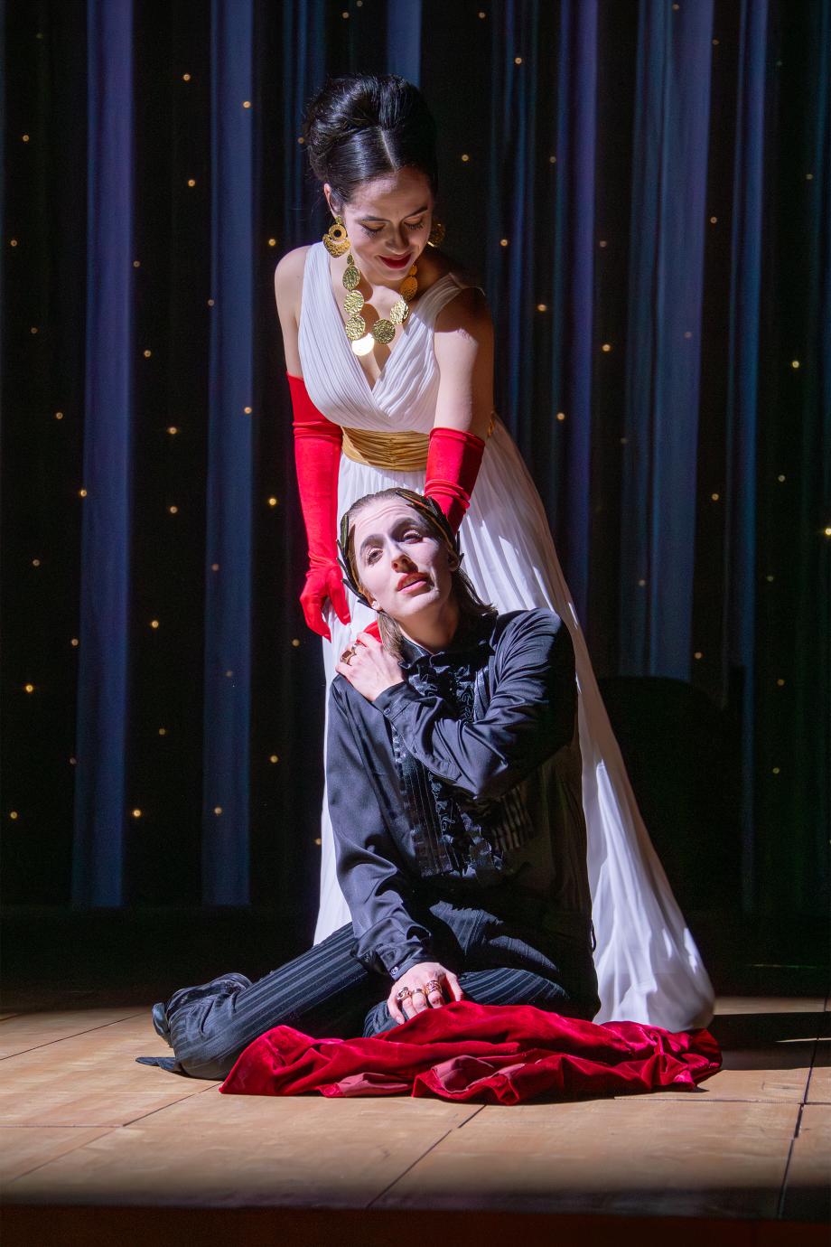 Szenenbild aus der Produktion "L'incoronazione di Poppea"