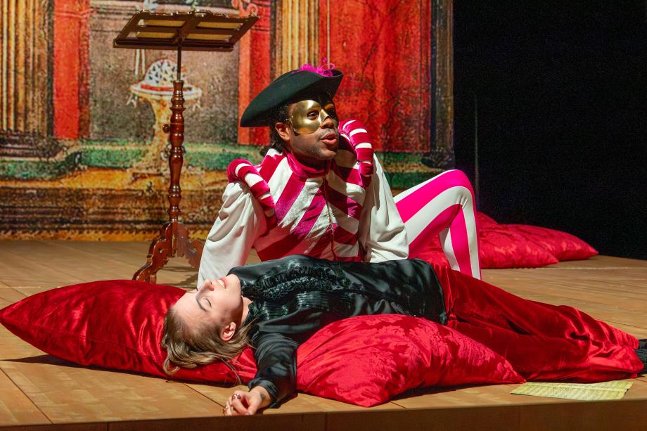 Szenenbild aus der Produktion "L'incoronazione di Poppea"