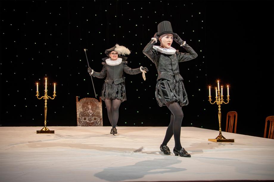 Szenenbild aus der Produktion "L'incoronazione di Poppea"