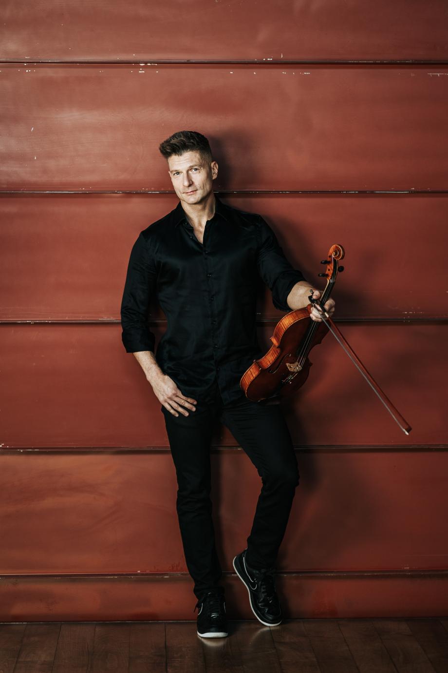 Ryszard Groblewski mit Viola