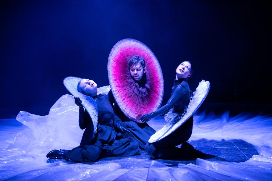 Szene aus dem Schauspiel „Rand“.