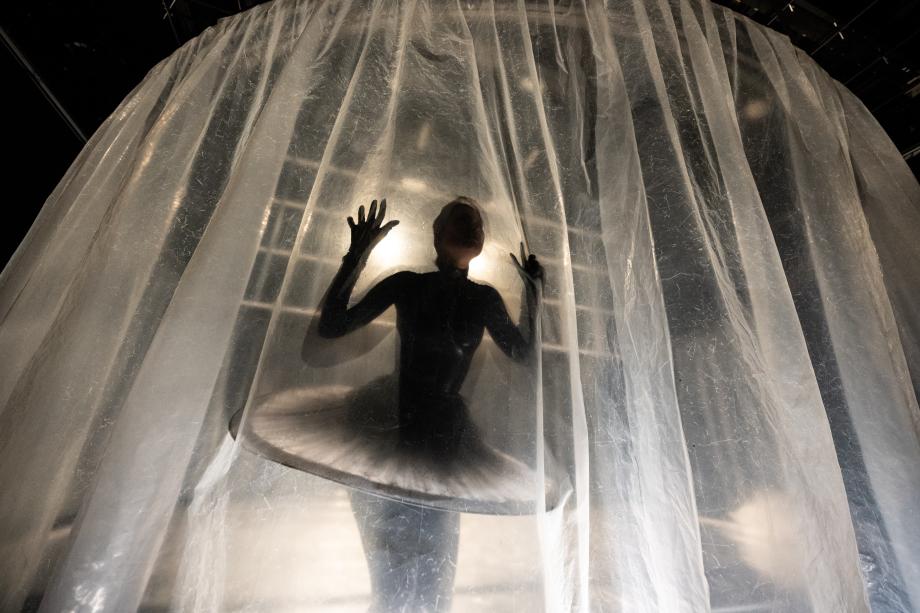 Szene aus dem Schauspiel „Rand“