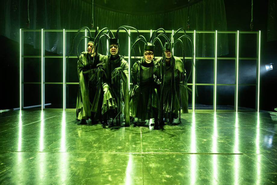 Szene aus dem Schauspiel „Rand“