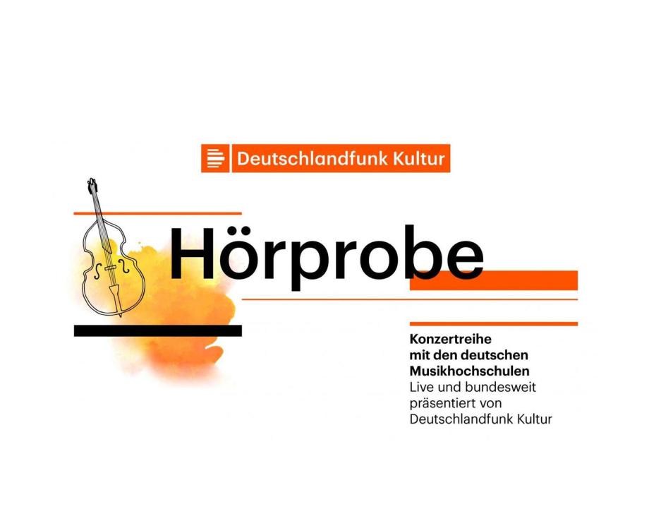 Grafisches Motiv der Reihe Hörprobe von Deutschlandfunk Kultur