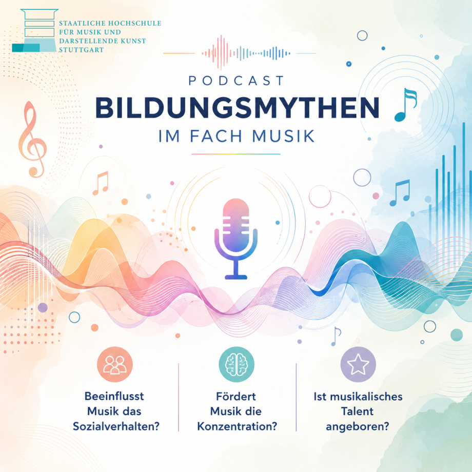 Herzlich willkommen zu unserem Podcast „Bildungsmythen im Fach Musik“