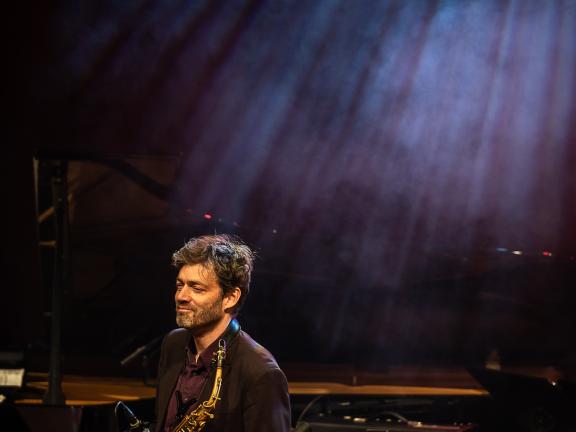 Portrait von Prof. Christian Weidner, Saxophon