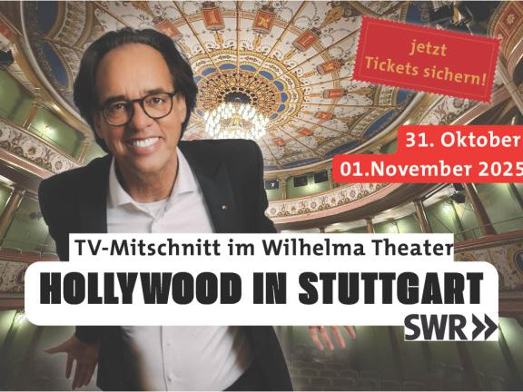 Plakat für Christoph Sonntags Programm im Wilhelma Theater