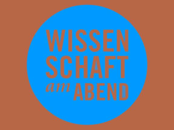 Grafische Darstellung der Reihe „Wissenschaft am Abend“