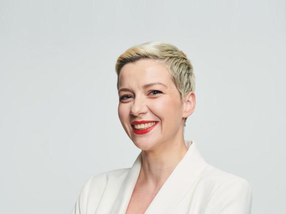 Portrait von Maria Kalesnikava