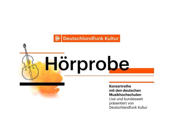 Grafisches Motiv der Reihe Hörprobe von Deutschlandfunk Kultur