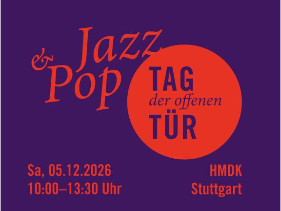 Tag der offenen Tür · Jazz & Pop
