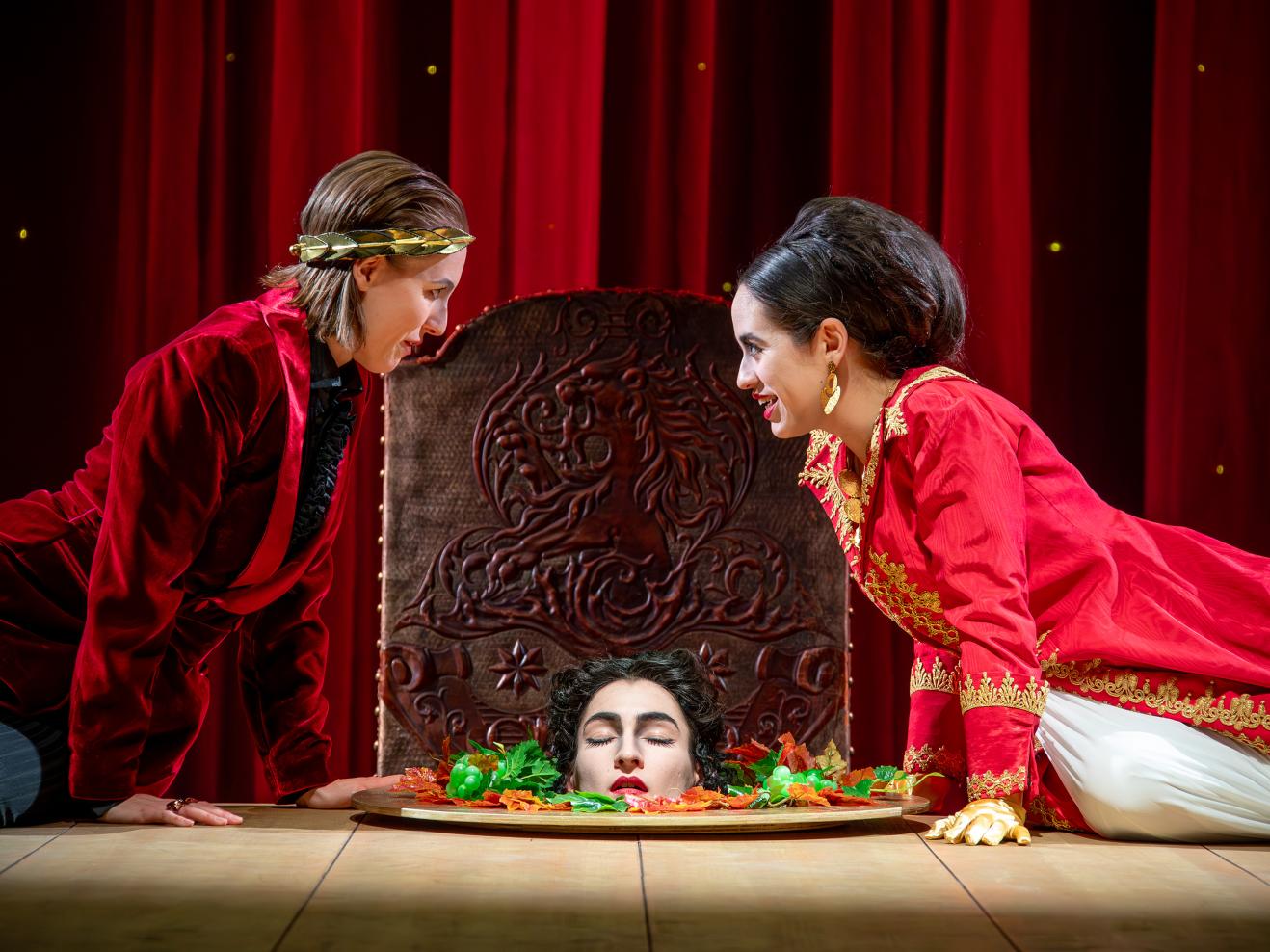 Szenenbild aus der Produktion "L'incoronazione di Poppea"