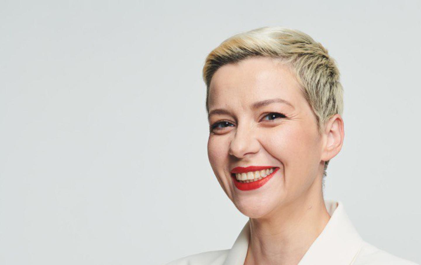 Portrait von Maria Kalesnikava 